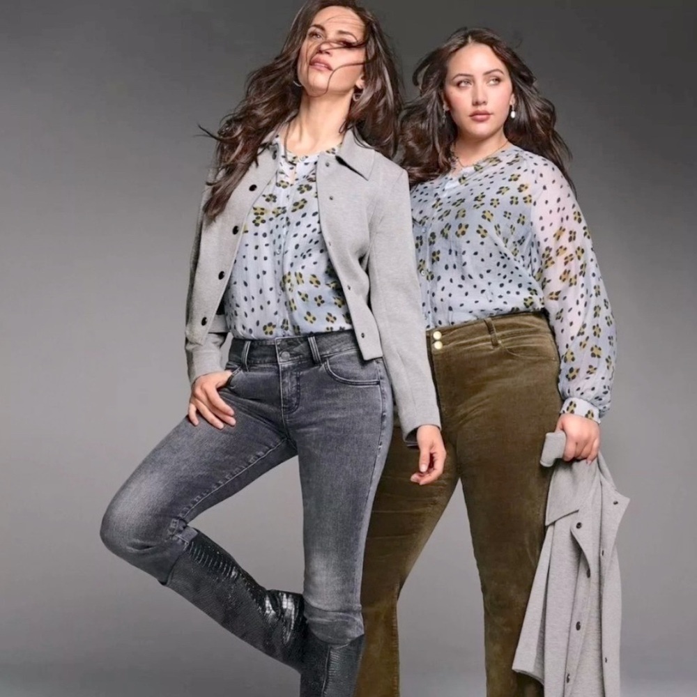 Cabi Blouse Top Polka Dots